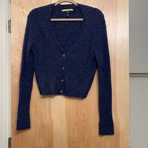Prince & Fox - Navy - Button Down Cardigan - XL